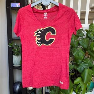 CCM Monahan Calgary Flames Red NHL T-Shirt